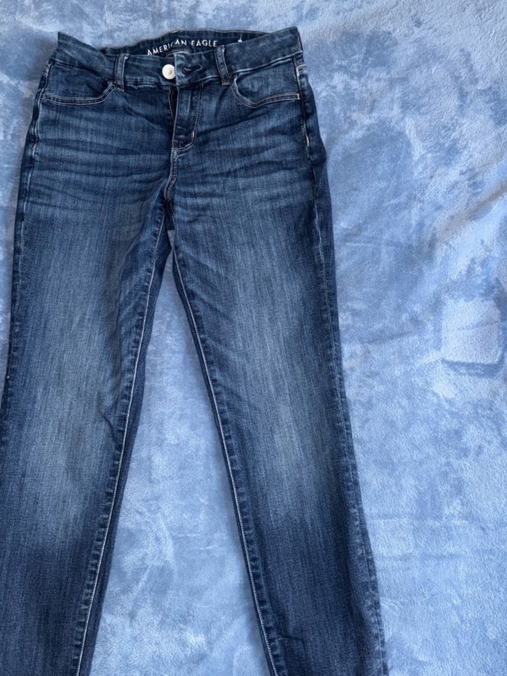 American Eagle Outfitters Women's Navy Skinny Jeans